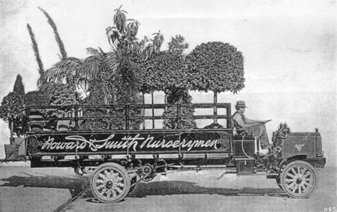 Howard & Smith Nursery truck. Photographer unknown