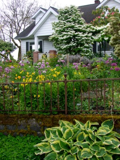 Pacific Horticulture Society Nurturing Plants Gardeners Gardens In Front Of The House At Joy Creek Nursery
