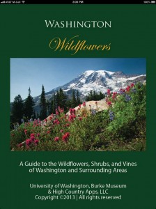 Washington Wildflowers garden app