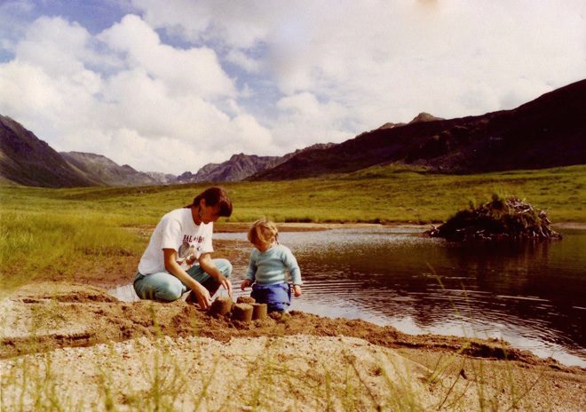 Camping at Shorty Creek. Photo: Byrne family