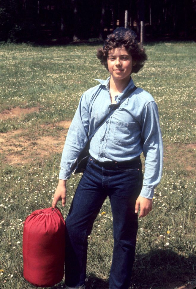 Hiking, camping, and making mischief in the 70s. Photo: Forkner family album